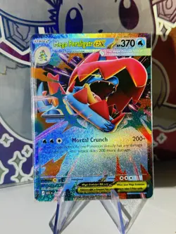 Mega Feraligatr Ex 043/217 Pokemon Mega Ascended Heroes English Near Mint - Image 1