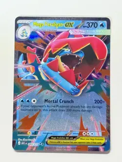 Mega Feraligatr Ex 043/217 Pokemon Mega Ascended Heroes English Near Mint - Image 3