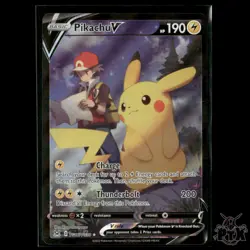 Pikachu V TG16/TG30 SWSH11: Lost Origin Trainer Gallery NM Pokemon - Image 1