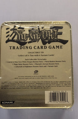 Yu-Gi-Oh 2002 Kaiba Blue Eyes White Dragon Collector's Tin New FACTORY SEALED - Image 2