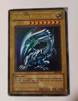 Blue-Eyes White Dragon SDK-001 Unlimited Starter Deck Kaiba Yu-Gi-Oh! DMG - Image 1