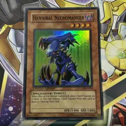 Yugioh Hannibal Necromancer PTDN-ENSE2 Super Rare Limited Edition - Image 1