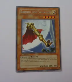 Elemental HERO Captain Gold DP06-EN004 (Rare, 1st Ed, Excellent / VLP) Yugioh - Image 1