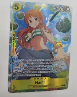 Bandai One Piece Card Game NAMI EB03-053 Special Holo SR - Image 2