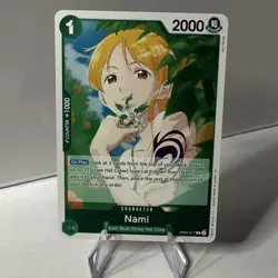 One Piece CCGNami EB02-017 R Alternative Art Anime Collectible English Edition - Image 1