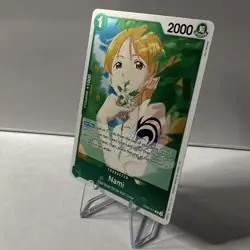 One Piece CCGNami EB02-017 R Alternative Art Anime Collectible English Edition - Image 3
