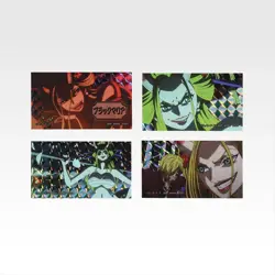 R551 Black Maria & Sanji Japanese One Piece Ichiban Kuji Stickers SEALED F26 - Image 1