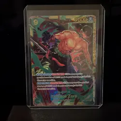 Roronoa Zoro One Piece OP06-118 Secret Rare Wings of the Captain - Image 1
