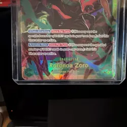 Roronoa Zoro One Piece OP06-118 Secret Rare Wings of the Captain - Image 3