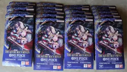 ONE PIECE OP-13 TIN PACK VOL.2 (SET OF 3) & OP-14 20 COUNT BLISTER PACK LOT!! - Image 2