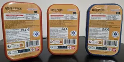 ONE PIECE OP-13 TIN PACK VOL.2 (SET OF 3) & OP-14 20 COUNT BLISTER PACK LOT!! - Image 4