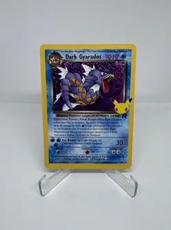 Pokemon Dark Gyarados Holo TCG Celebrations Classic Card 8/82 Mint - Image 1