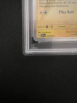 Pikachu #131/091 Sv: Paldean Fates Baby Shiny Rare Pokemon Card PSA 9 - Image 2