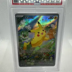 2024 Pokemon SVP EN Pikachu Paldea Adventure Chest #088 Promo Card PSA 9 - Image 2