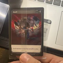 league of legends double side buff promo foil league english card stock - Image 3