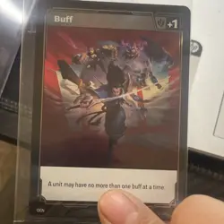 league of legends double side buff promo foil league english card stock - Image 4