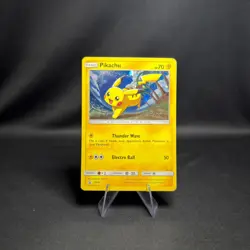 Pikachu SM81 Holo Promo Sun & Moon - LP - Pokemon Card TCG - Image 1