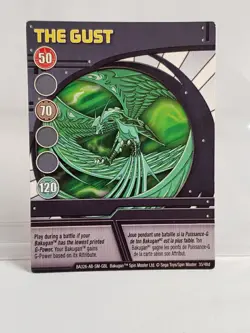 Bakugan Battle Brawlers Ability Card Blue The Gust Skyress 35/48d - Image 1