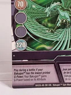 Bakugan Battle Brawlers Ability Card Blue The Gust Skyress 35/48d - Image 4