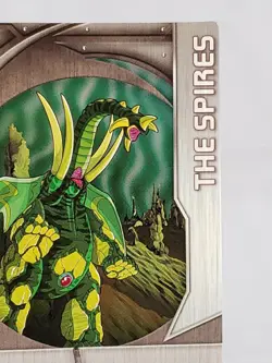 Bakugan Battle Brawlers Metal Gate Card Silver The Spires 8/48c - Image 2