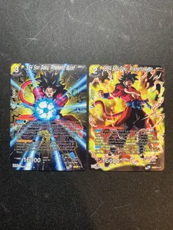 SS4 Son Goku, Prismatic Burst Aegis 2021 Anniversary Dragon Ball Super Card TCG - Image 1