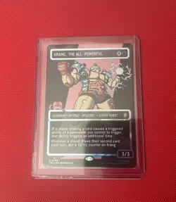 Krang The All Powerful pixel art surge foil R 0086 mtg tmnt - Image 1