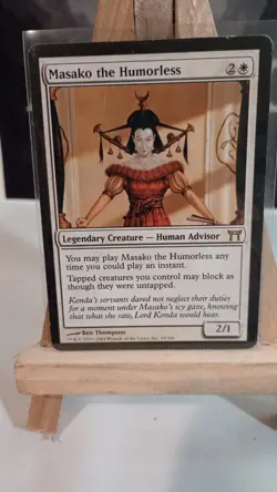 1x Masako the Humorless Magic the Gathering MTG LP 2 - Image 1