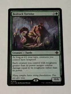 MTG Bedrock Tortoise - The Lost Caverns of Ixalan LP - Image 1