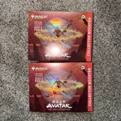 2x Magic: The Gathering, Avatar: The Last Airbender Collector Booster New Sealed - Image 1