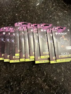 Magic the Gathering - Edge of Eternities Play Boosters - New/Sealed LOT OF 11 - Image 1