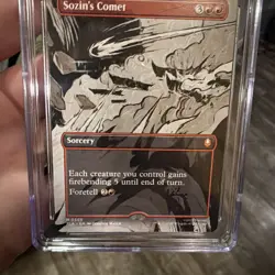 Sozin Comet 0309 Mythic Magic MTG Avatar, The Last Airbender CGC Pristine 10 - Image 2