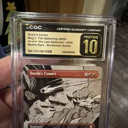 Sozin Comet 0309 Mythic Magic MTG Avatar, The Last Airbender CGC Pristine 10 - Image 3