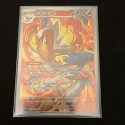 Pokemon - Infernape Illustration Rare - 173/167 - Twilight Masquerade - NM Raw - Image 1