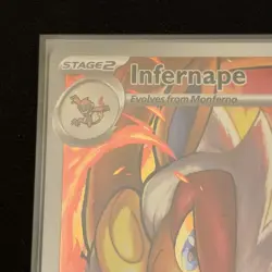 Pokemon - Infernape Illustration Rare - 173/167 - Twilight Masquerade - NM Raw - Image 2