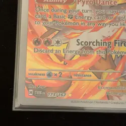 Pokemon - Infernape Illustration Rare - 173/167 - Twilight Masquerade - NM Raw - Image 5