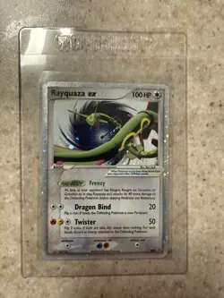 2006 POKEMON BLACK STAR PROMOS #039 RAYQUAZA EX-HOLO - Image 1