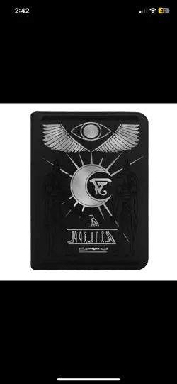 SEALED Gemtech Binder Yu-Gi-Oh! Blackout Book of Moon 9-Pocket Tcg Pokemon Magic - Image 4