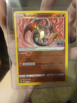 Radiant Charizard 011/078 Pokemon GO Holo - Image 2