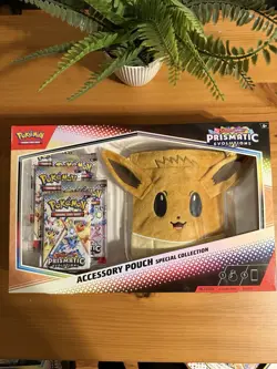 Prismatic Evolutions accessory Pouch Special Collection Box Lot of 2 Pokemon TCG - Image 2