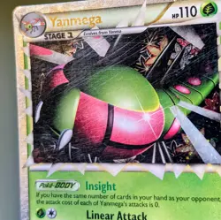 Yanmega Prime - Triumphant 98/102 Holo Ultra Rare - Lightly Played - Pokemon TCG - Image 3