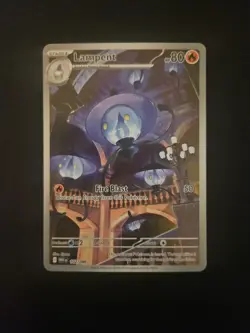 2025 Pokemon White Flare Lampent Illustration Rare #102/086 - Image 1