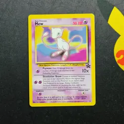 Pokemon Mew BLACK STAR 8 - WOTC PROMO - league 2000 - Image 1