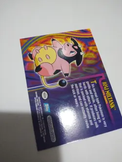Mint/Nm 2001 Topps Pokemon TV Animation Edition - Johto Series 1 Miltank #241 - Image 2