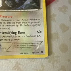 Lugia XY - Fates Collide #78 (2016) Rare LP Pokemon - Image 5