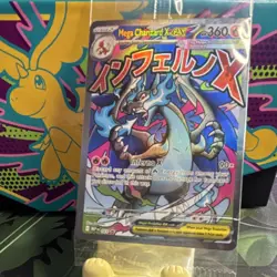 SEALED Pokemon Mega Charizard X EX 023 Mega Evolution Promo - Image 1