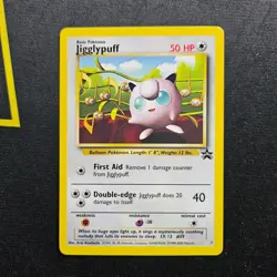 Pokemon Jigglypuff BLACK STAR 7 - WOTC PROMO - the first movie soundtrack 1999 - Image 1