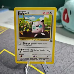 Pokemon Jigglypuff BLACK STAR 7 - WOTC PROMO - the first movie soundtrack 1999 - Image 4