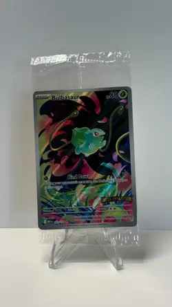 Pokemon TCG Mega Evolution Bulbasaur 133/132 Mega Evolution Stamped Sealed - Image 1