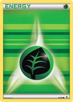 Grass Energy - 75/83 - Common - Reverse Holo LP TCG Pokemon - Image 1