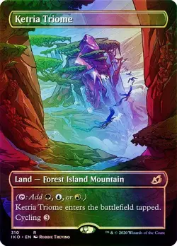 Ketria Triome (Showcase) Ikoria: Lair of Behemoths NM Foil - Image 1